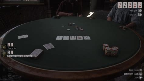rdr2 all poker hands